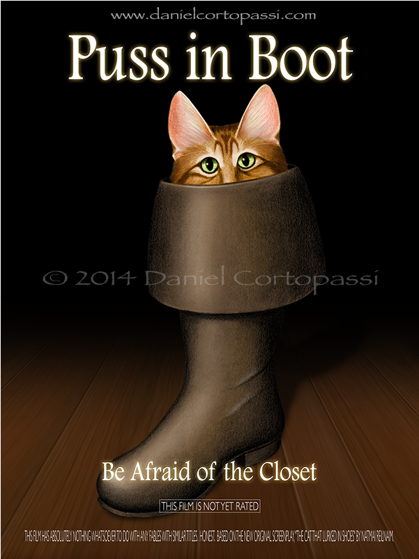 Puss In Boot - Domestic Short-haired Cat (800x800), Png Download