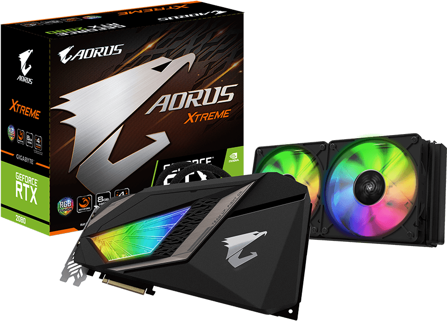Aorus Rtx 2080 Ti (1000x1000), Png Download