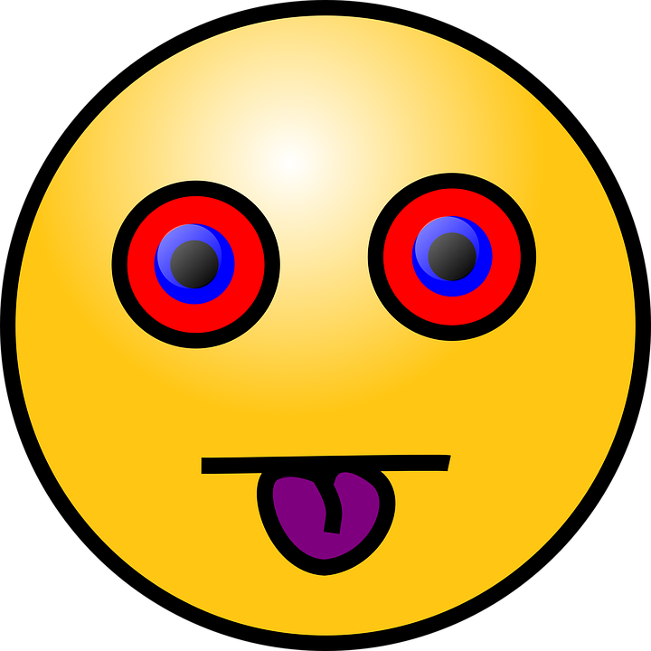 Tongue Emoticon - Smiley (720x720), Png Download