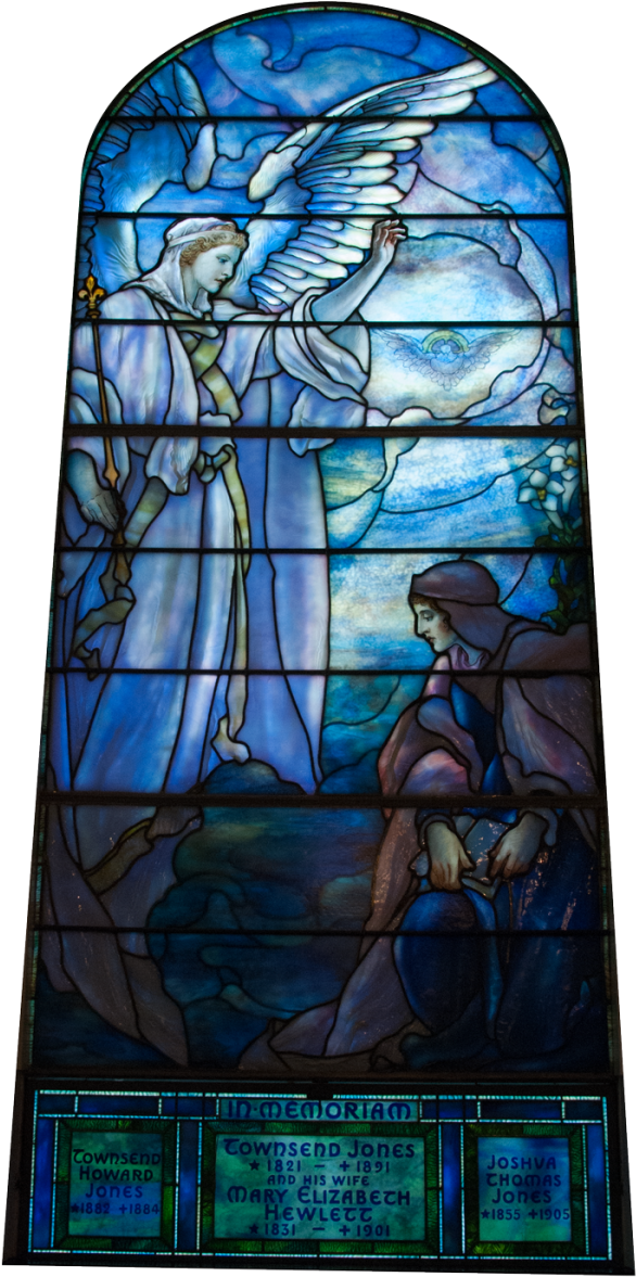 Stained Glass (600x1184), Png Download