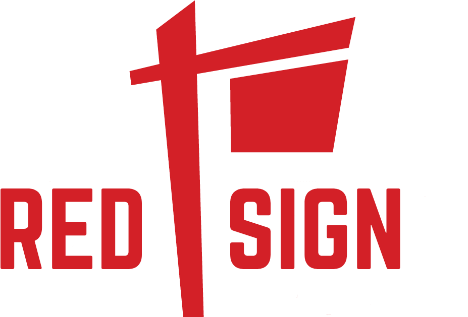 Red Sign St - Graphic Design (1500x675), Png Download