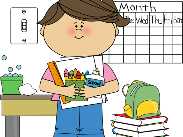 Organized Student Cliparts - Classroom Jobs Clipart Png (640x480), Png Download