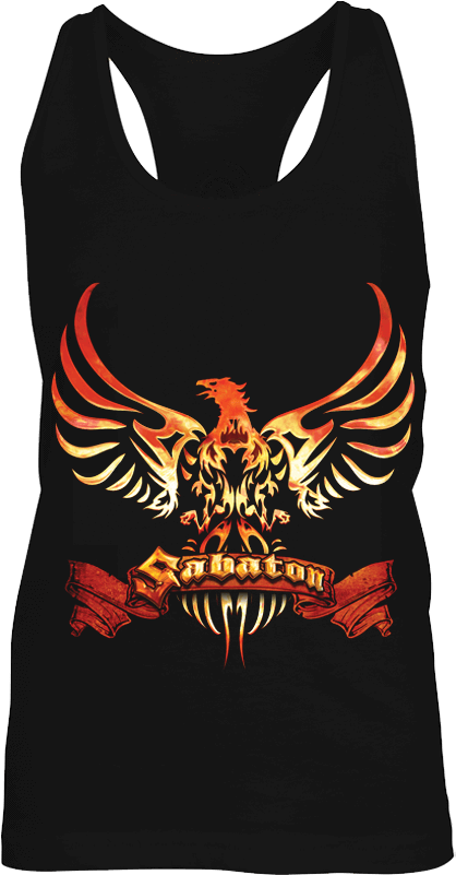 Coat Of Arms Sabaton Girls Tank Top Frontside - Active Tank (800x800), Png Download