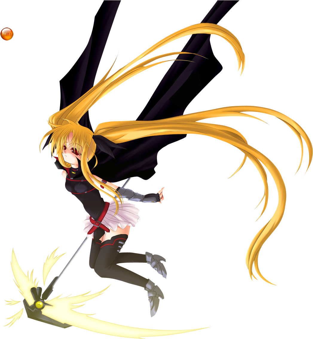 07 Dec 2010 - Fate Testarossa Render (1116x1156), Png Download
