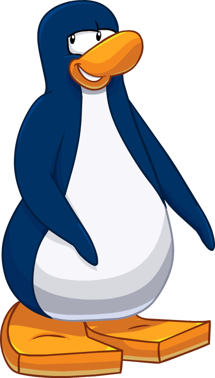 Famous Club Penguin Users That Are Currently Still - Dark Blue Penguin Club Penguin (437x768), Png Download