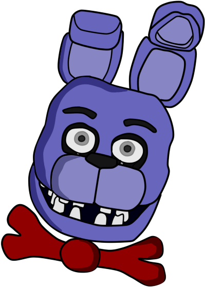 Five Nights At Freddys Bonnie Png - Cartoon (1024x768), Png Download