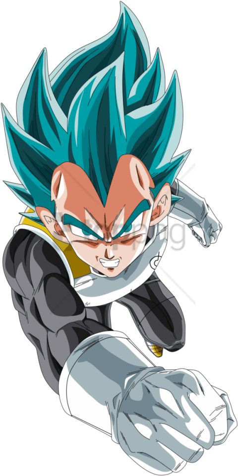 Free Png Vegeta Ssj Dios Azul Png Image With Transparent - Vegeta Ssj Dios Blue (480x957), Png Download