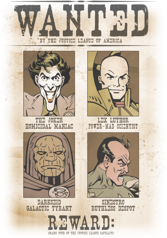 Wanted Poster (600x839), Png Download