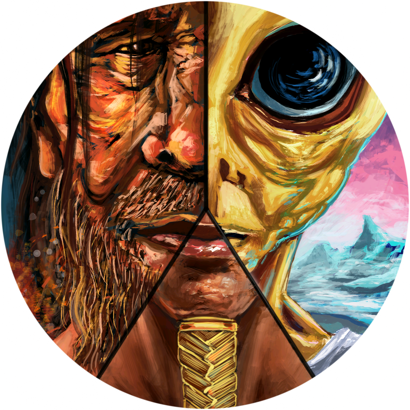 An Ancient Alien Fiction Novel - Illustration (1311x1311), Png Download