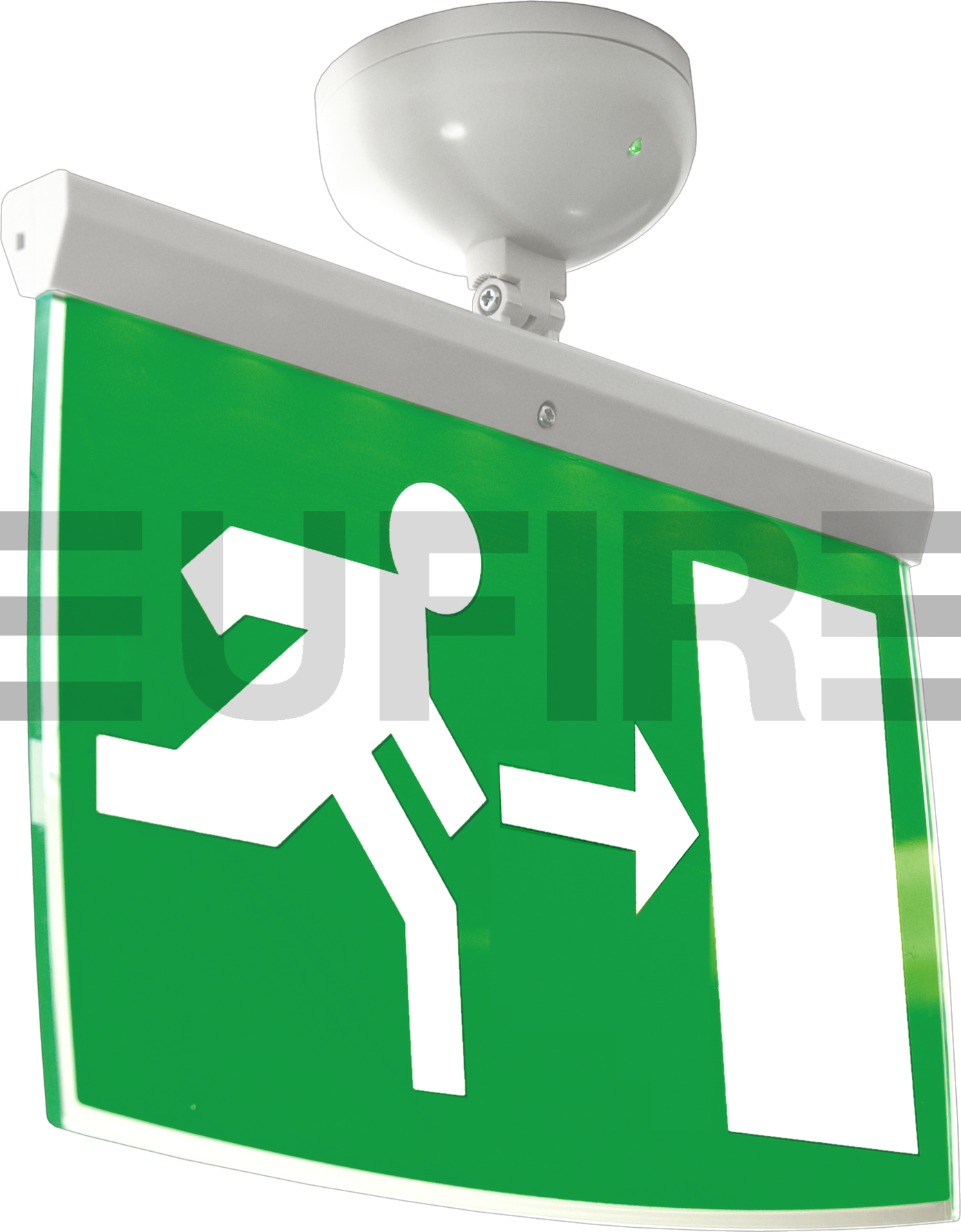 Addressable Exit Sign - Traffic Sign (1391x1783), Png Download