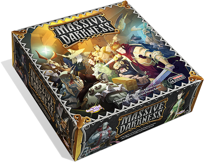 Massive Darkness Coming To Kickstarter - Massive Darkness Board Game (960x540), Png Download