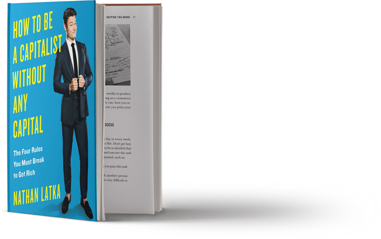 A Copy Of Nathan's Book, Standing Upright And Partially - Book Cover (1272x799), Png Download