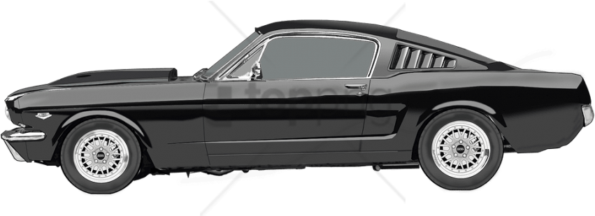 Free Png Download Vintage Ford Mustang Png Images Background - Car Png Transparent Background (850x425), Png Download