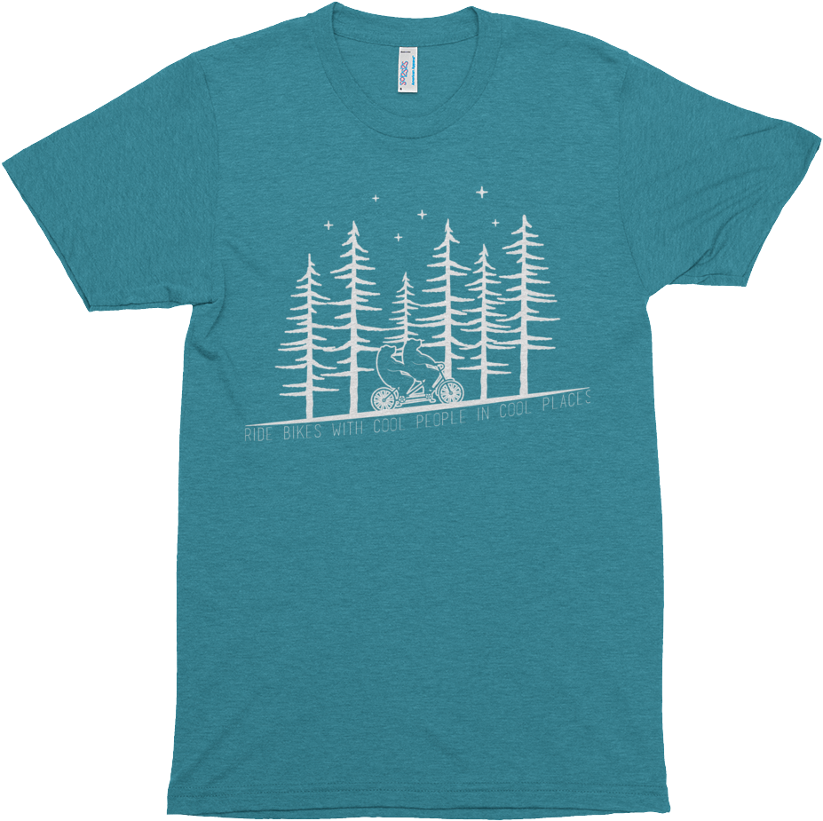 Ride In Cool Places W/ Cool People - Shirt (1000x1000), Png Download