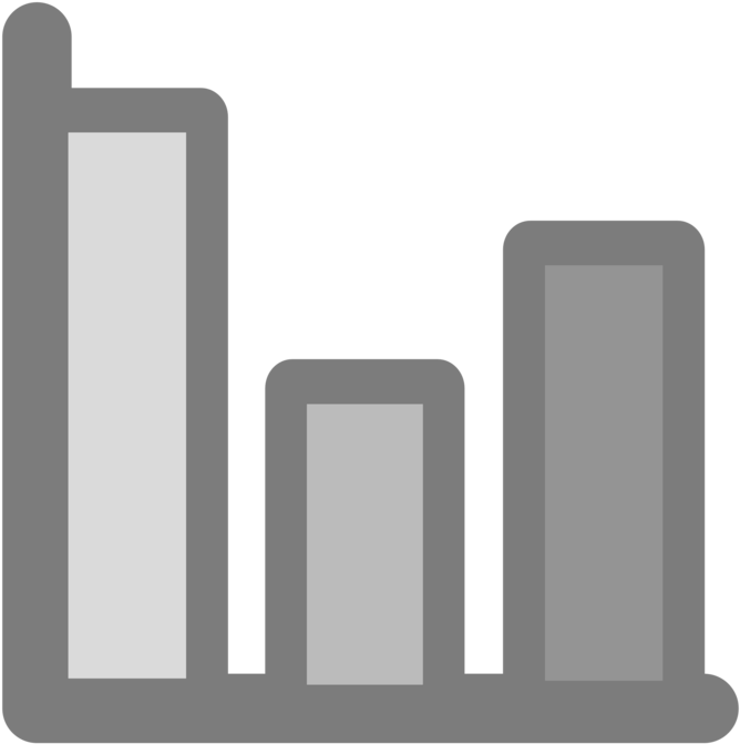 Bar Chart Line Chart Computer Icons Graph Of A Function - Bar Chart Clipart (750x750), Png Download