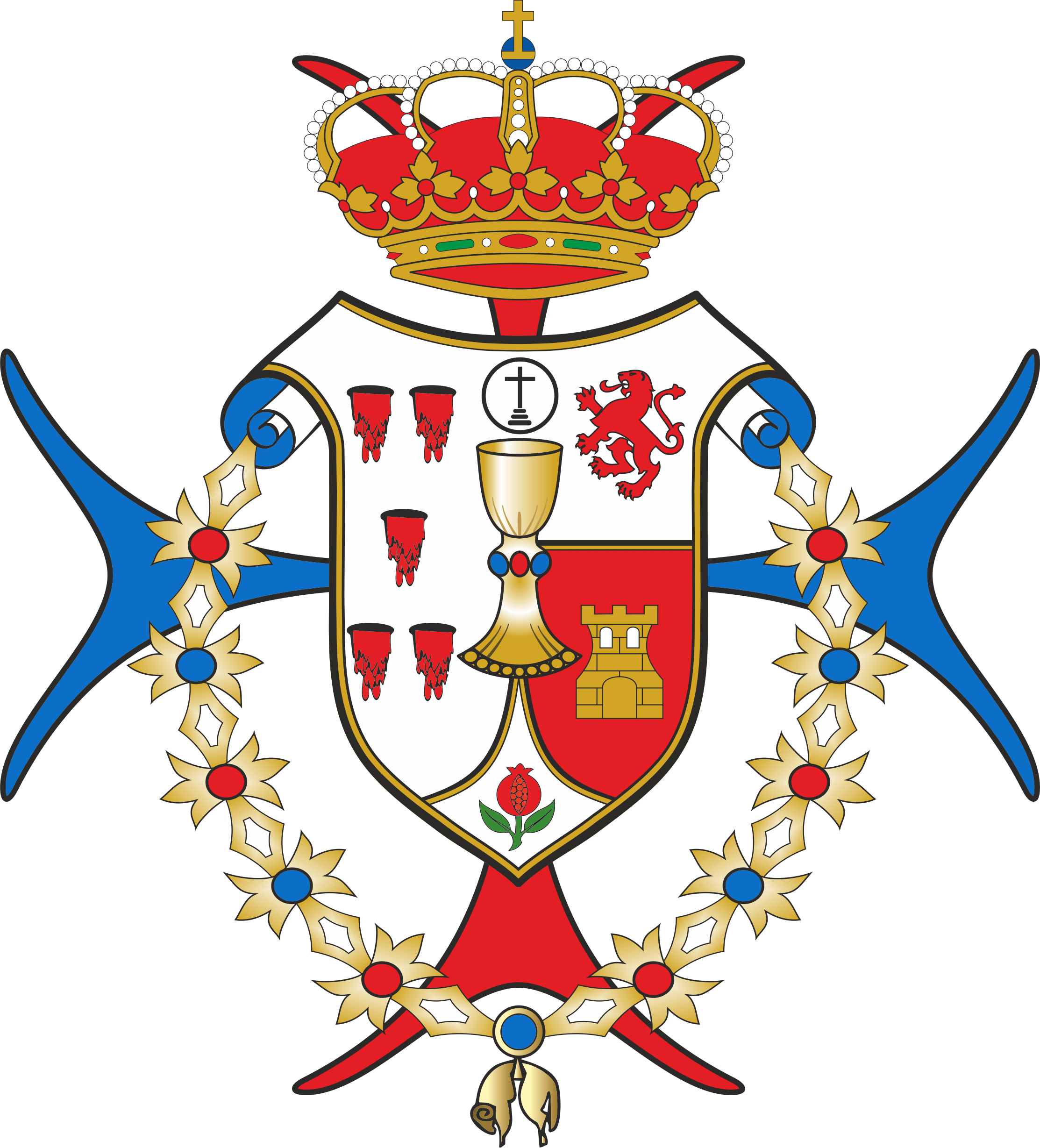 Calendario De Fechas Para Las Igualás De Los Pasos - Crest (2226x2457), Png Download