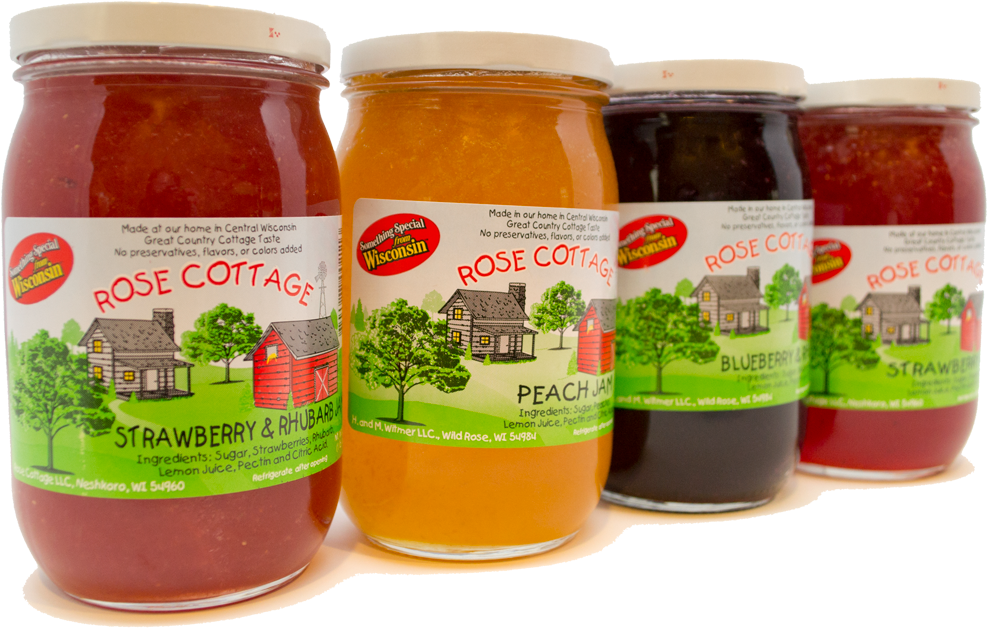 Rose Cottage Jam (1000x1000), Png Download
