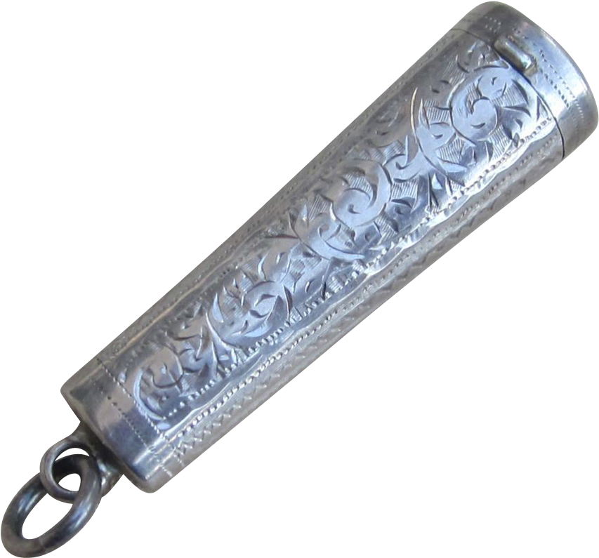Birmingham Sterling Antique Ornate Needle Or Toothpick - Beta 57 A Shure (852x852), Png Download