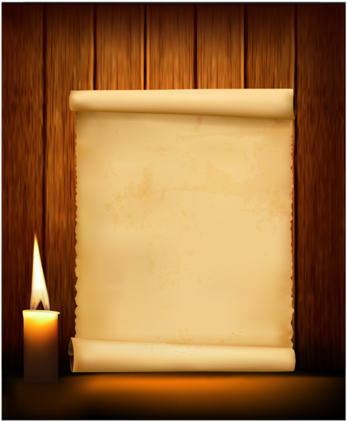 Parchemins - Paper (600x708), Png Download