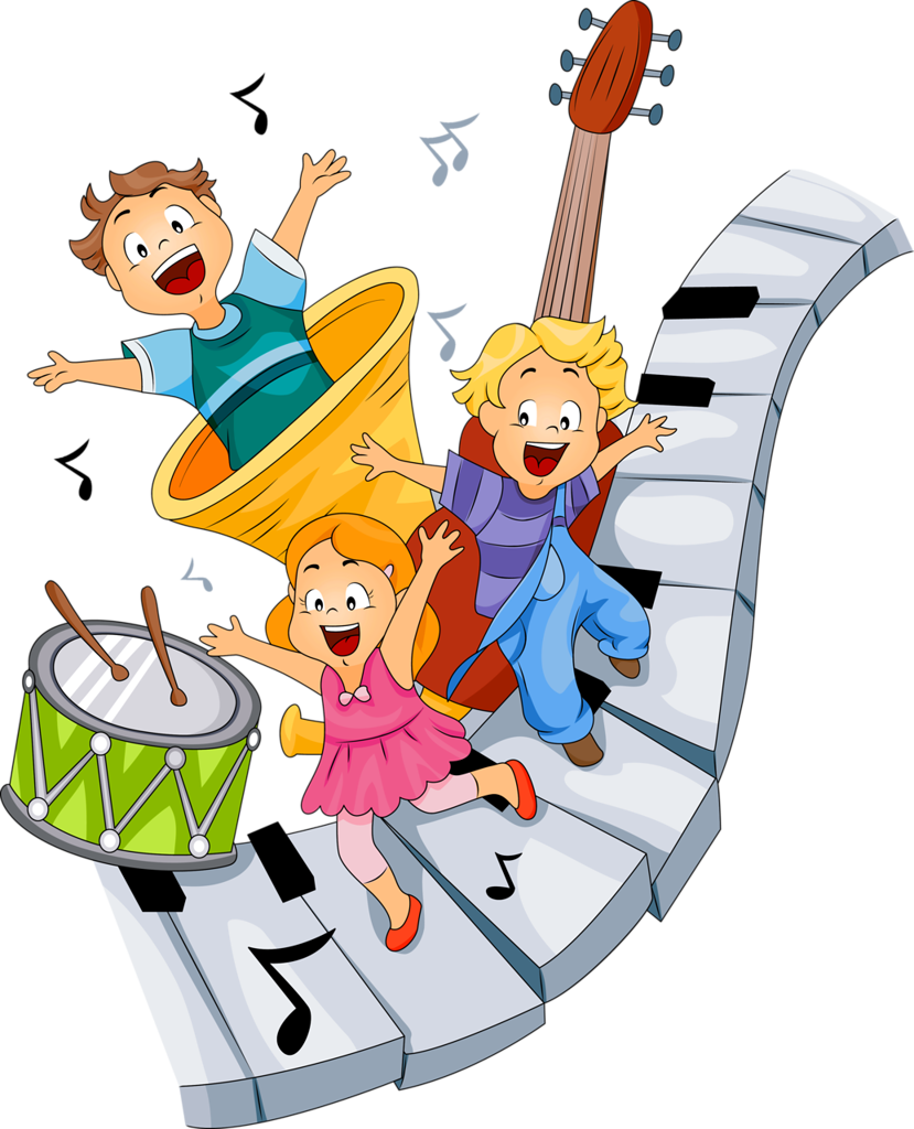 Фотки Music Classroom, Children Cartoon, Children Clipart, - Kid Music Clipart (829x1024), Png Download