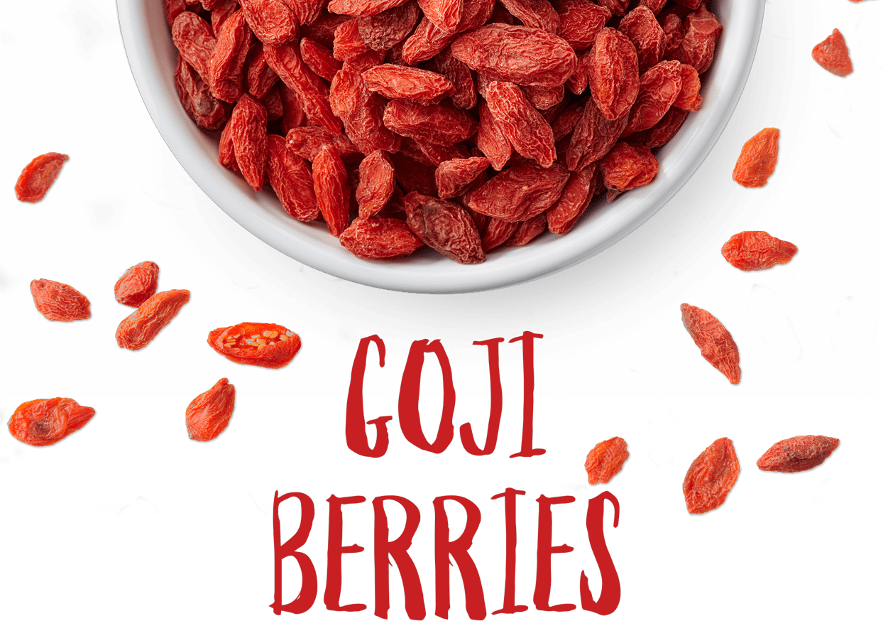 Goji Berries - Goji (1244x874), Png Download