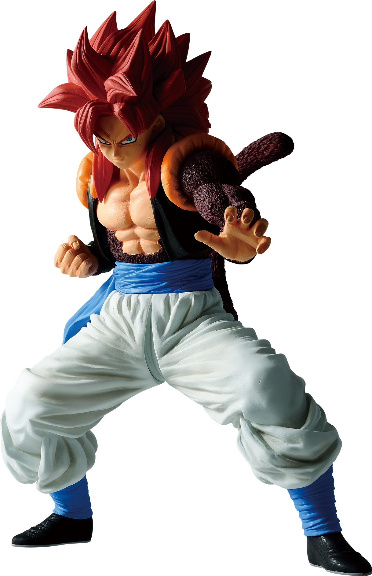 Gogeta Gt - Action Figure (1218x1884), Png Download