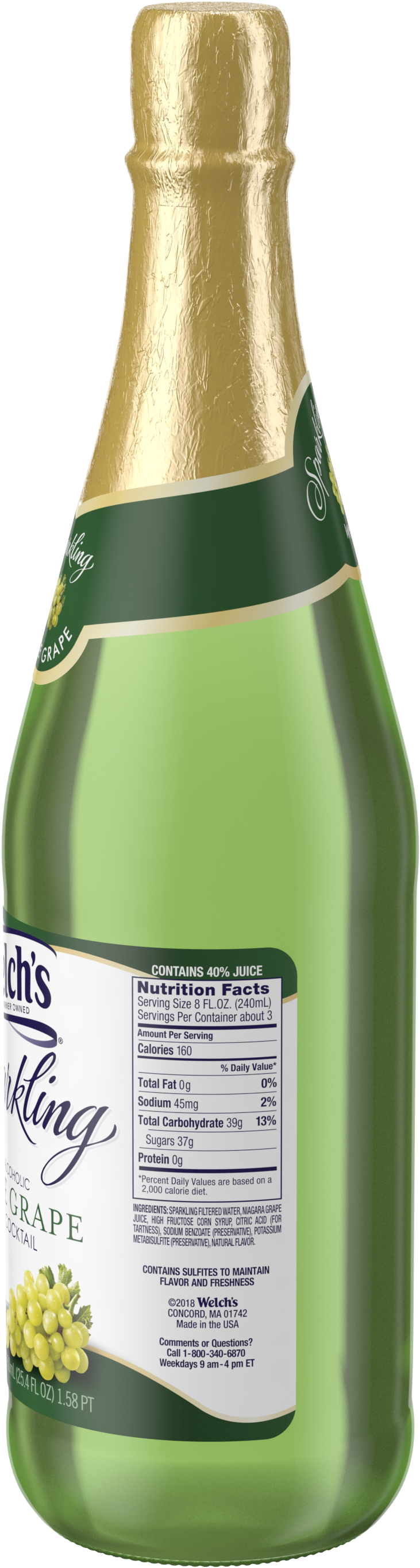 Sparkling Welch's Juice (3000x3000), Png Download