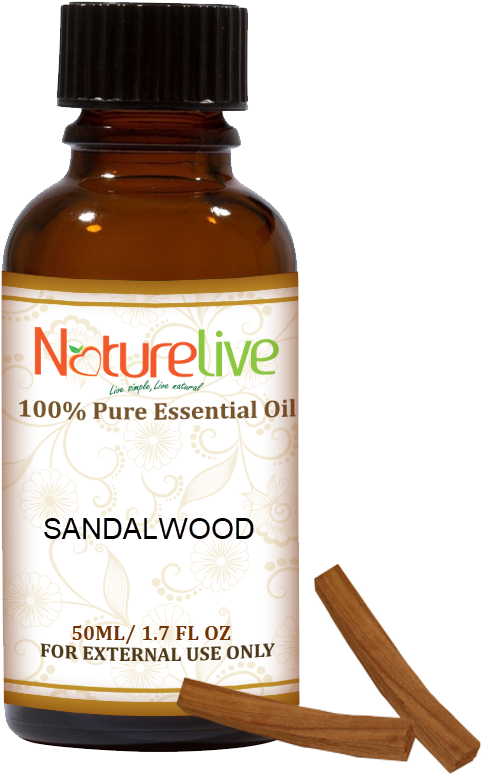 Sandalwood Essential Oil - Essential Oil (800x800), Png Download