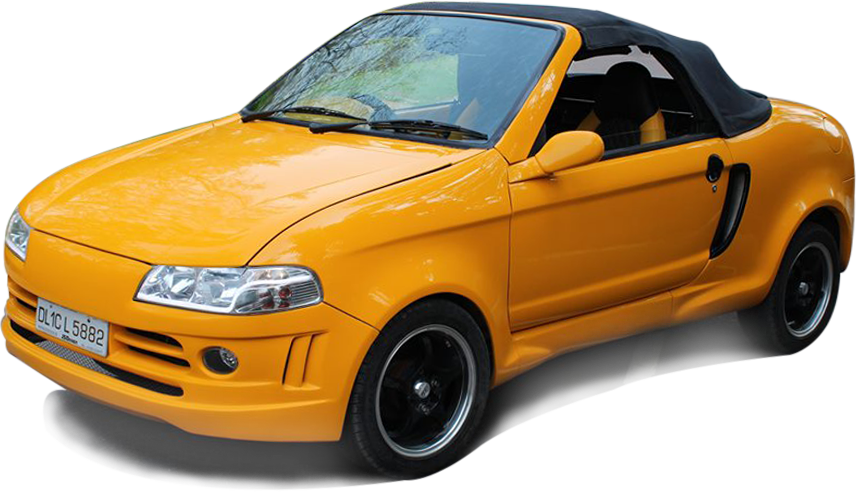 Auto Repair In New Delhi - Maruthi 800 Car Modified (857x492), Png Download