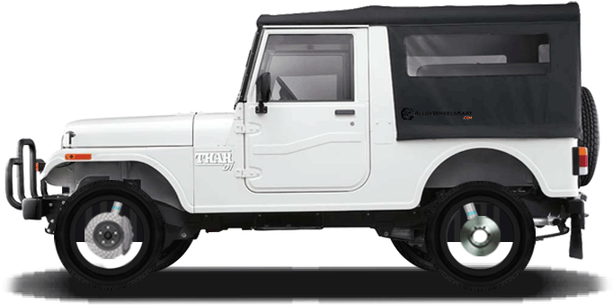 Slide Background - Alloy Wheels For Thar Di (988x350), Png Download