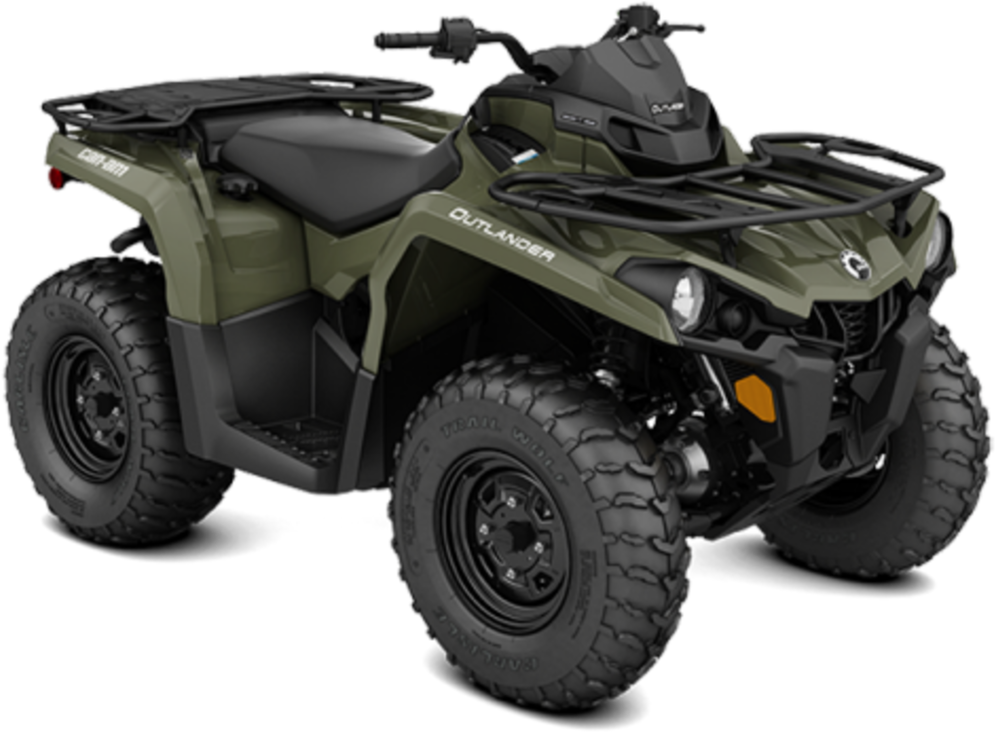 Atv For Hunting - Can Am Outlander 4x4 2017 (2000x1454), Png Download