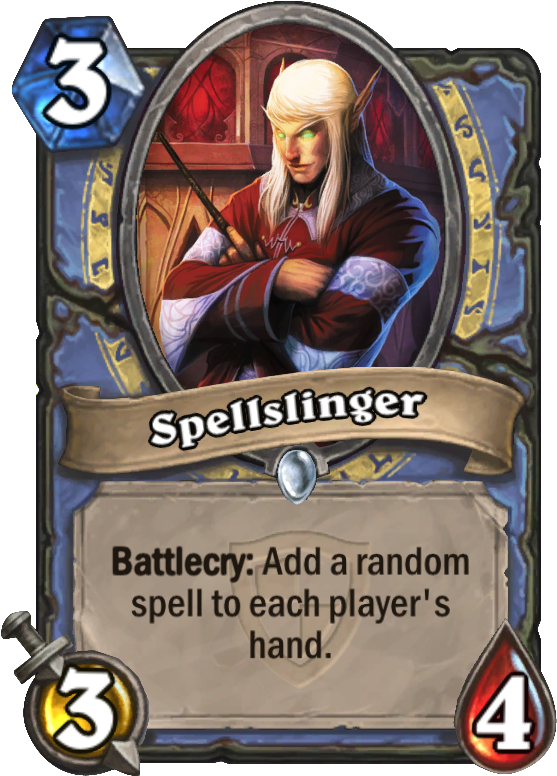 Hearthstone Roulette Mage - Hearthstone Spell Damage (567x811), Png Download