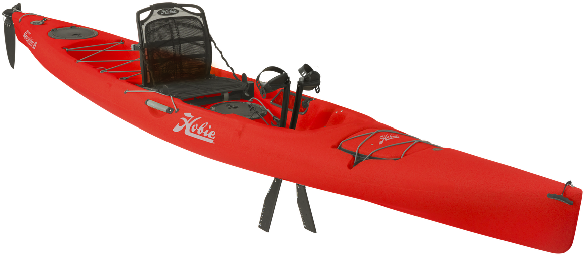 Mirage Revolution 16 Fishing Kayaks - 2016 Hobie Revo 16 (1200x555), Png Download