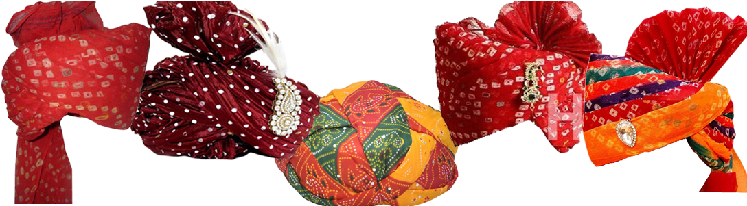 All Types Of Rajasthani Pagdi - Strawberry (1113x300), Png Download