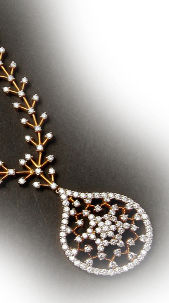 About Us - Necklace (576x1060), Png Download