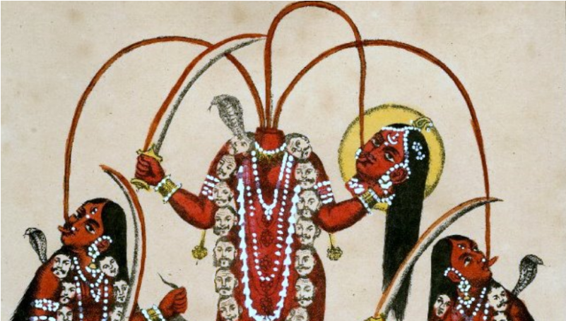 Weirdest Hindu Gods (800x800), Png Download