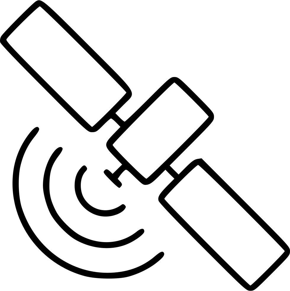 980 X 982 5 - Free Satellite Signal Icon (980x982), Png Download