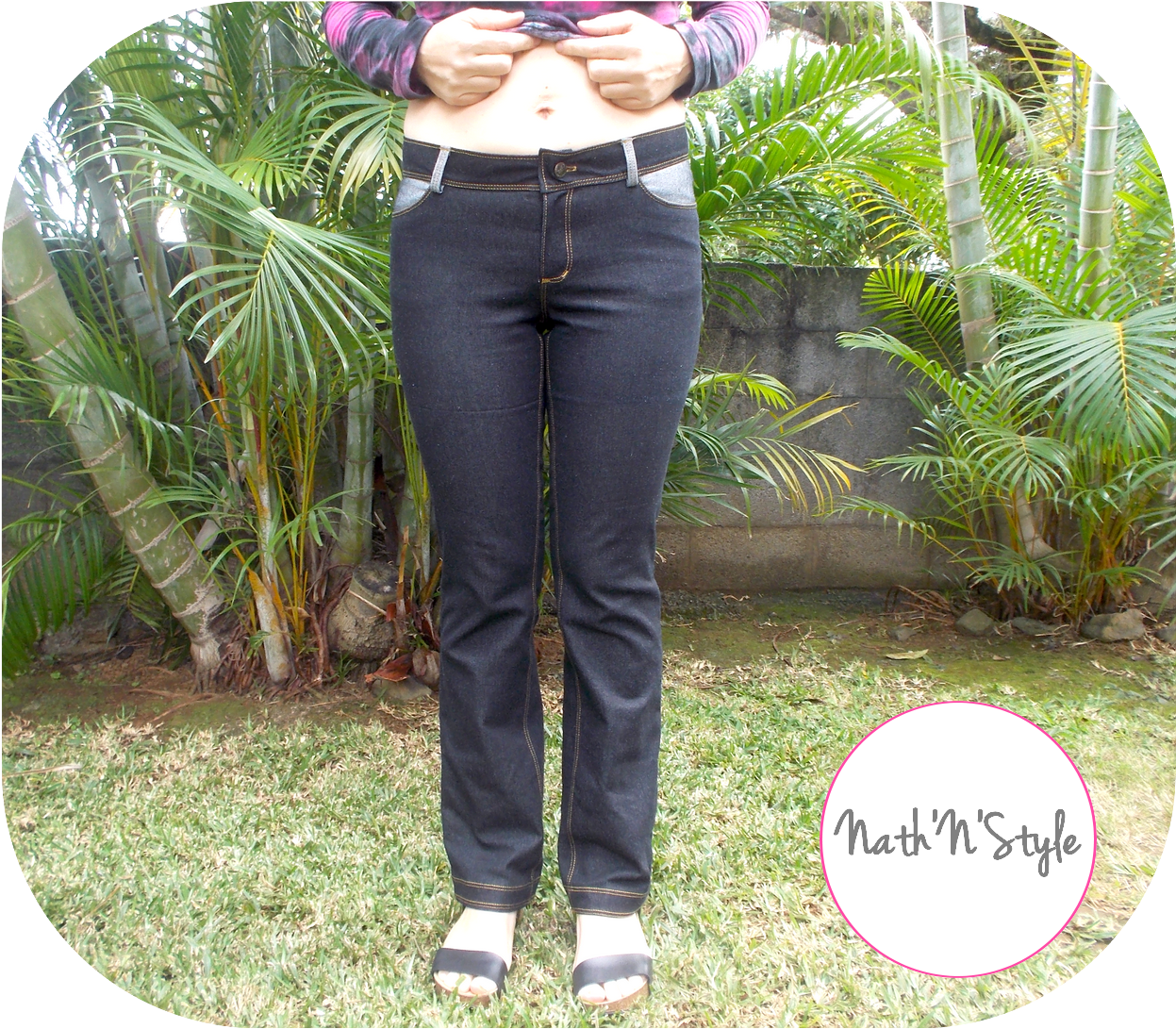 Women's Stretch Jeans - Girl (1500x1125), Png Download