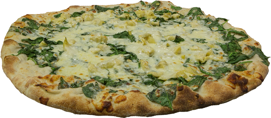 Spinach Artichoke - Artichoke Joes Pizza (900x600), Png Download