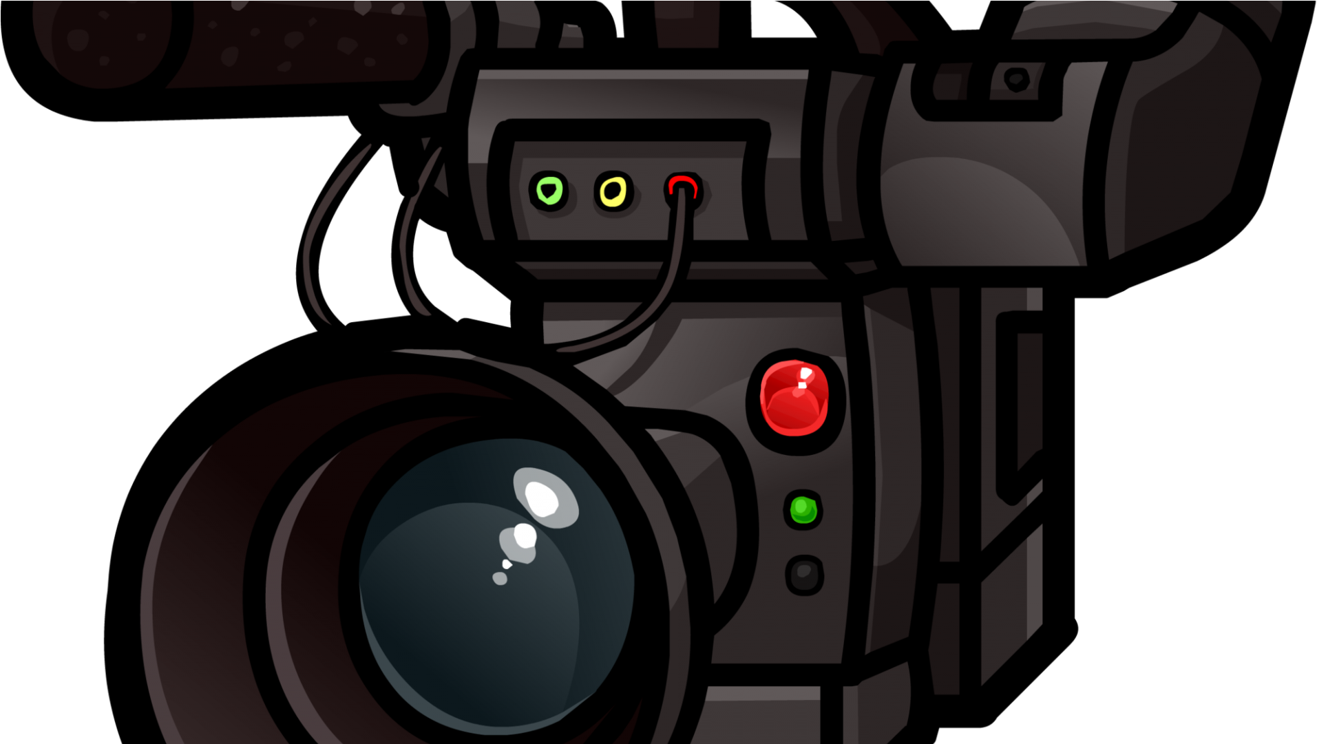 Free Camera Clipart - Clip Art Video Camera (1920x1080), Png Download