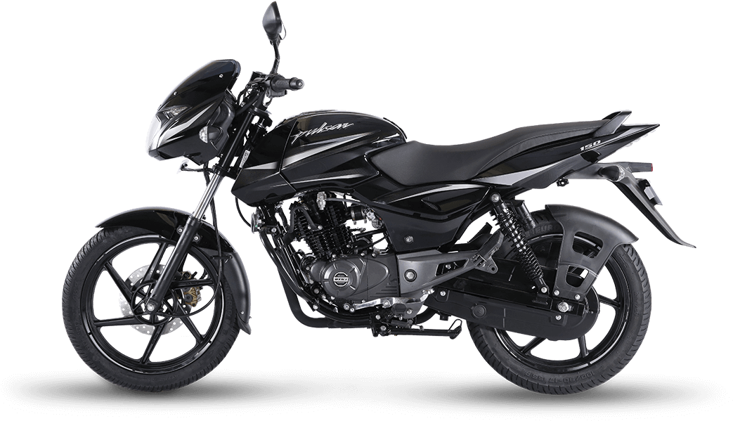 Bajaj - Pulsar 180 Black Colour (1050x700), Png Download