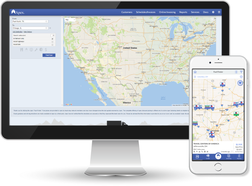 Apex Fuel Finder - Led-backlit Lcd Display (924x693), Png Download
