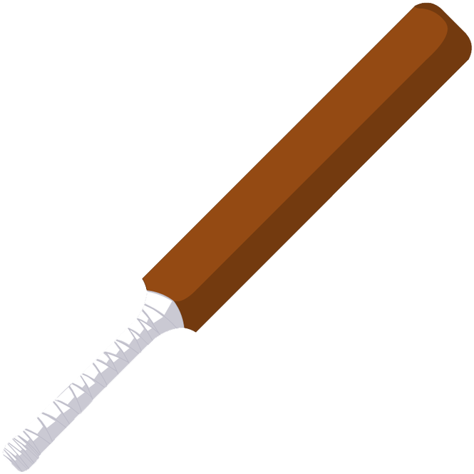 Cricket Bat - Hand Saw (1100x739), Png Download