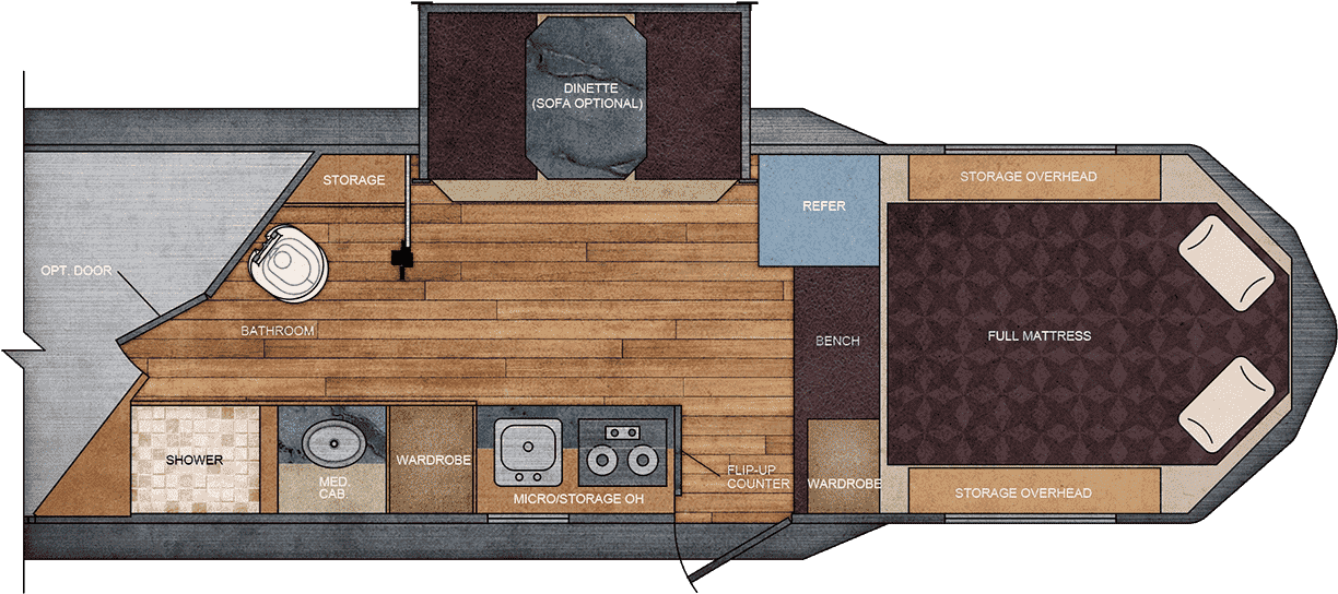 Floor Plan For - Floor Plan (1250x564), Png Download