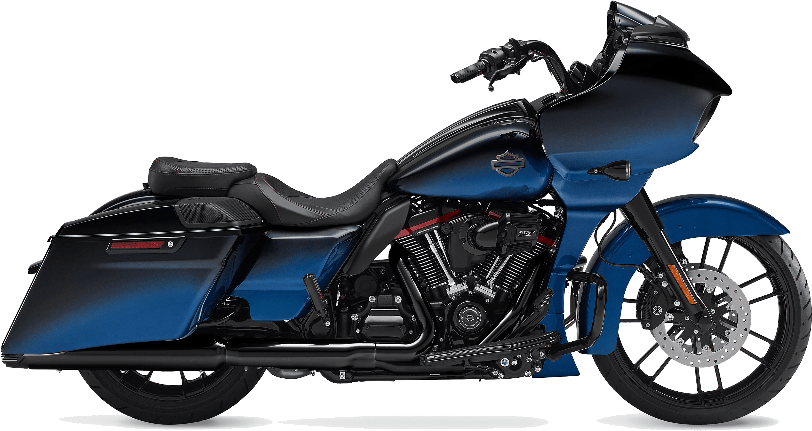 2019 Harley Davidson H D Cvo Road Glide Mako Shark - 2019 Cvo Road Glide (2858x2067), Png Download