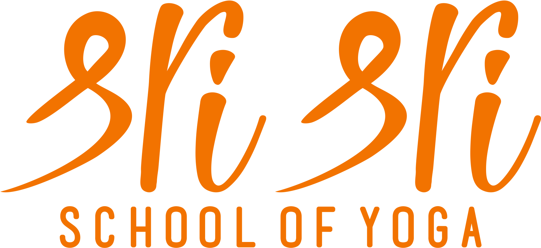 Sri Sri School Of Yoga - Calligraphy (2022x1118), Png Download