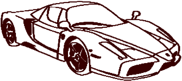 Cash Gift For New Car - Ferrari Coloring Pages (600x566), Png Download