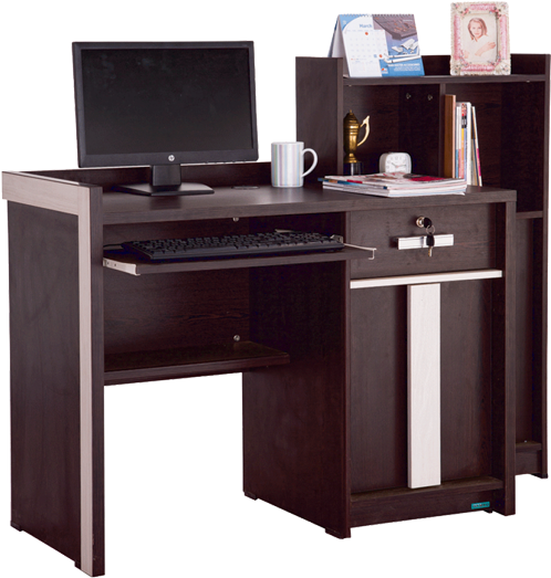 Computertable - Study Table Computer Table (600x526), Png Download