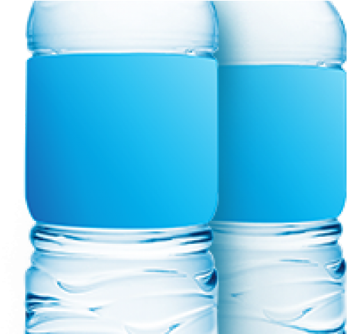 Drawn Bottle Mineral Water - Water Bottle (640x480), Png Download
