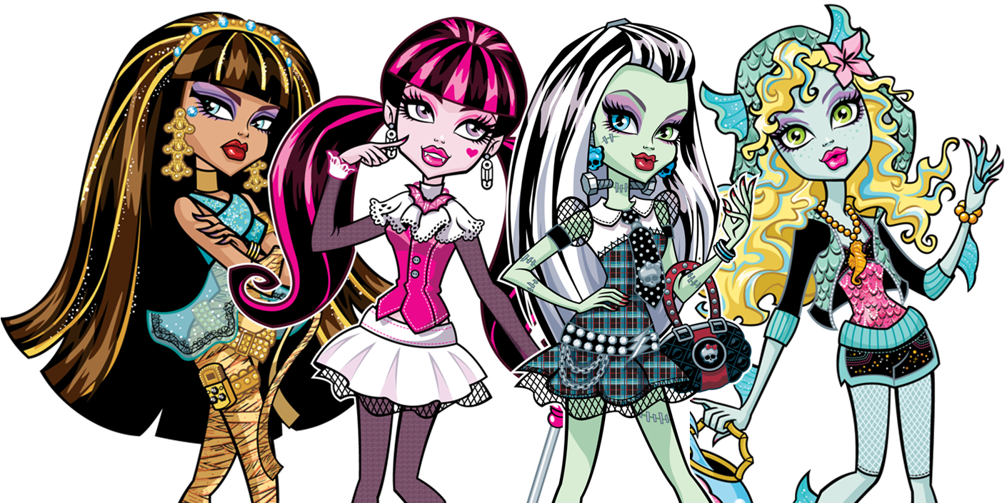 Shin Chan - Monster High Spot The Difference (1417x713), Png Download